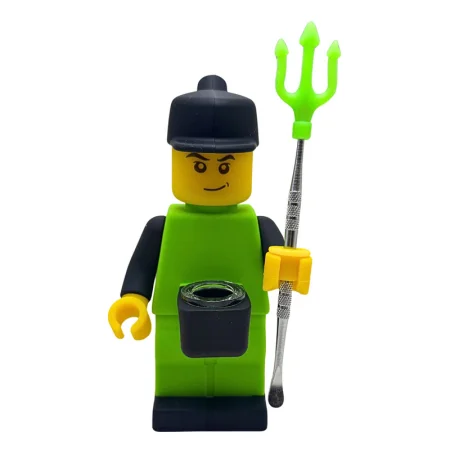 Bong Silicone Lego c/espátula de inox