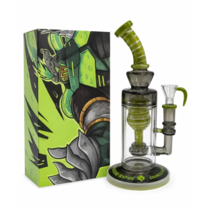 Bong Vidro Premium Colmeia - Durban Poison