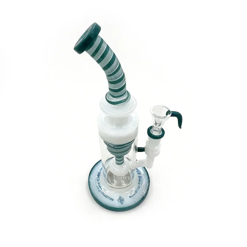 Bong Vidro Premium Colmeia - Silver Haze - Imagem 4