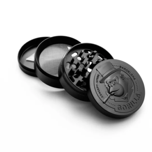 Dichavador Metal Gorilla Concept Preto - 4 Partes