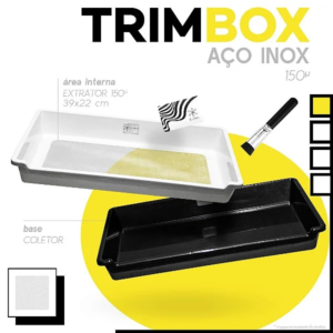 Trim Box 6 Stars - Acompanha Tesoura e Cartão de Raspagem
