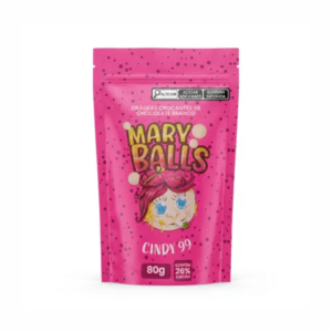 Mary Balls Cindy 99 (Chocolate Branco 26% Cacau) - 80g